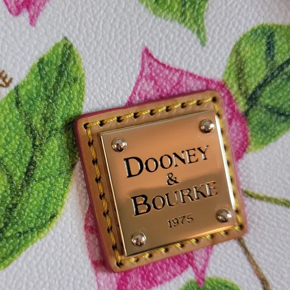 Dooney & Bourke Bougainvillea Zip Top Shopper Tote - Picture 2 of 16